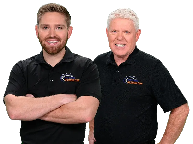 David and Mike from Dependaworthy On Time Restoration in Charlotte, NC