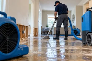 Water damage specialist in Charlotte, NC home